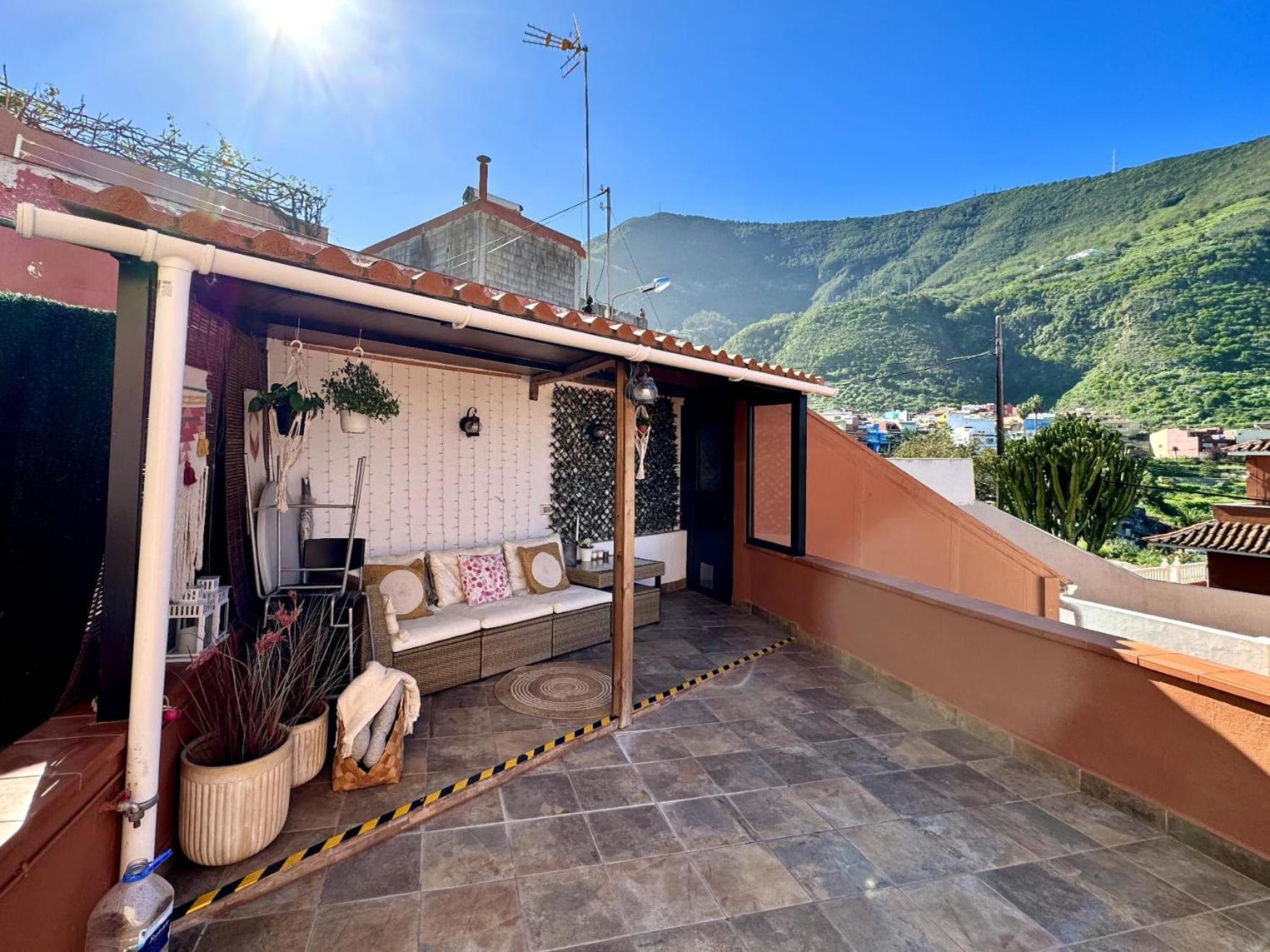 Precioso Apartamento Con Terraza En Piso Superior Los Realejos Buitenkant foto