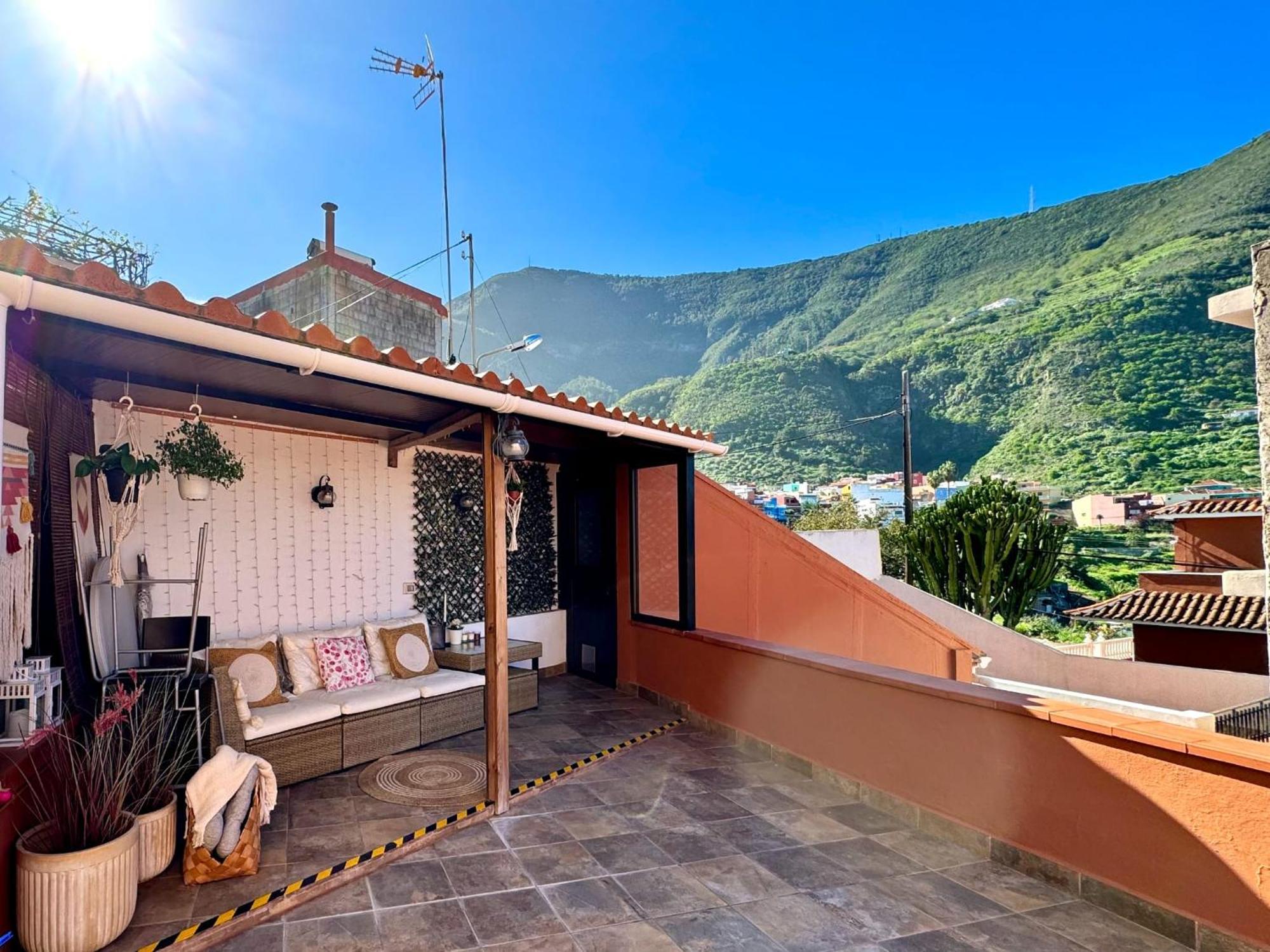 Precioso Apartamento Con Terraza En Piso Superior Los Realejos Buitenkant foto